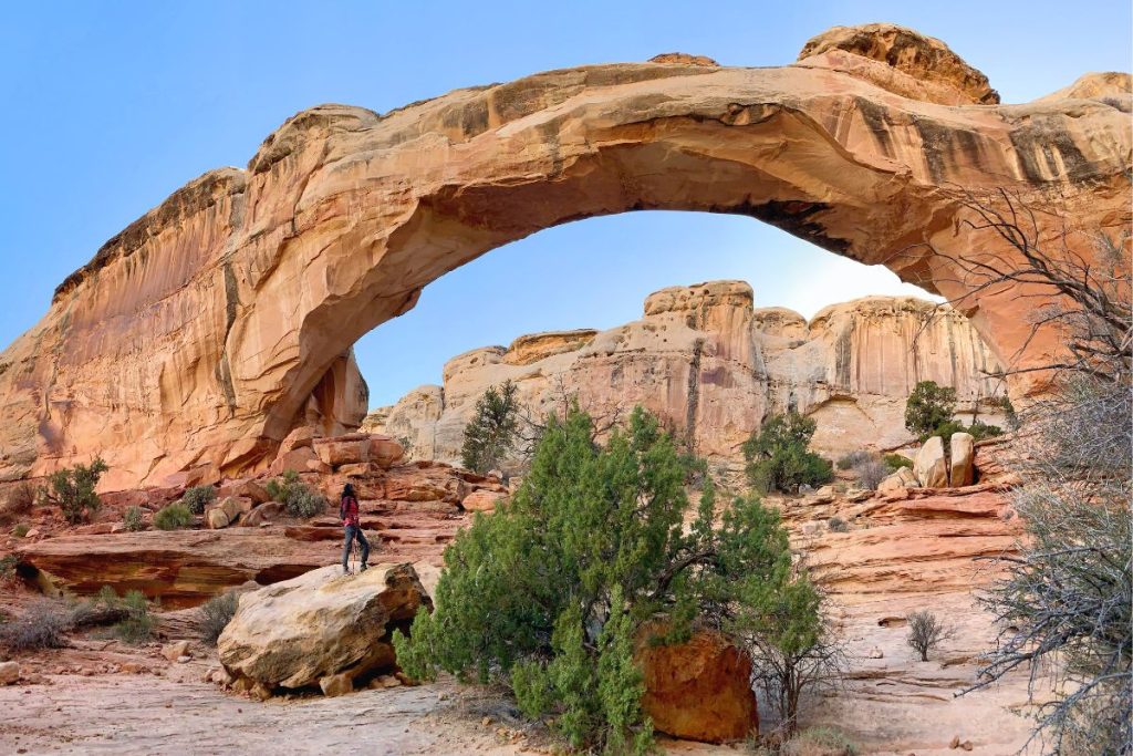 Hickman Bridge at Capitol Reef National Park