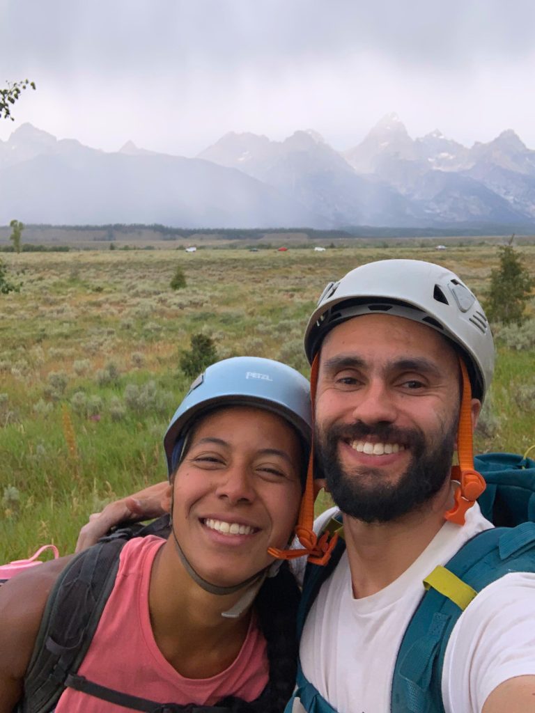 Grand Tetons from Blacktail Butte