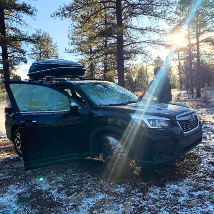 Car camping in the Grand Canyon