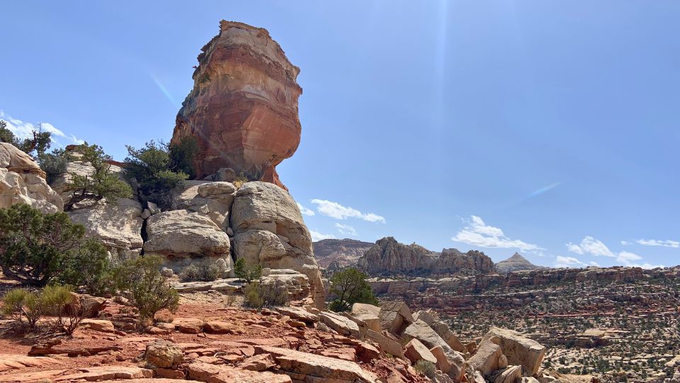 Crazy formations in Capitol Reef National Park