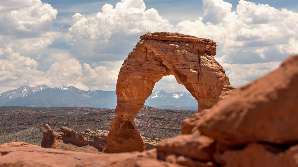 Delicate Arch during 1 day in Arches National Park