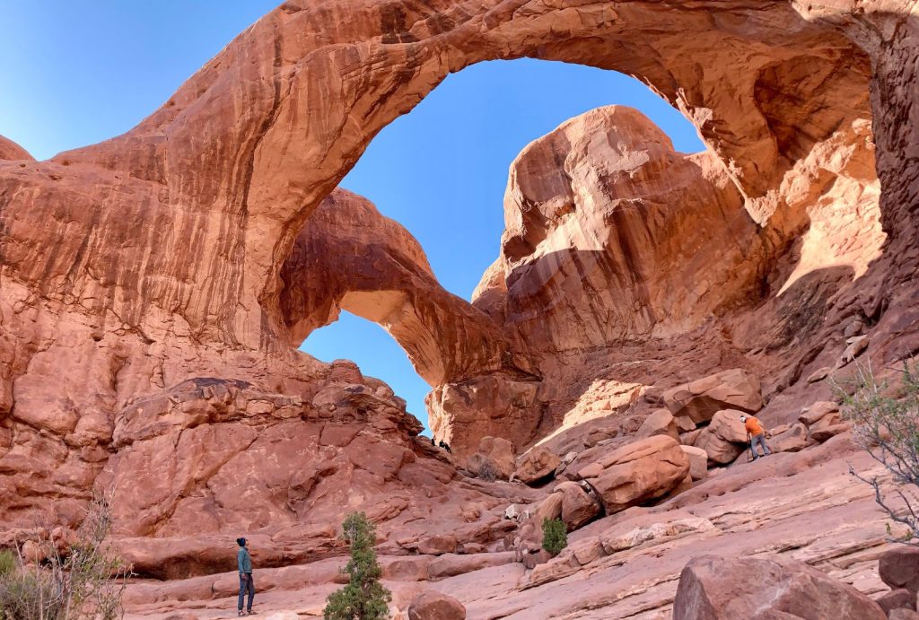 Double Arch in Arches National Park