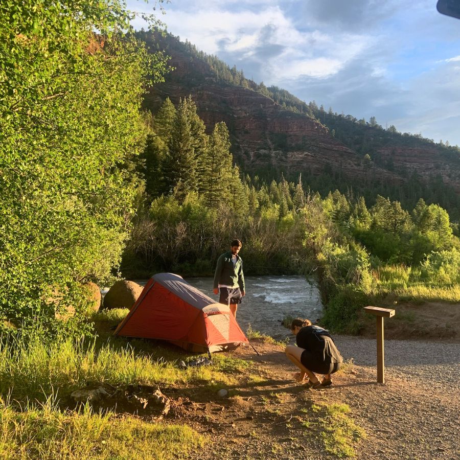 Free camping near Telluride