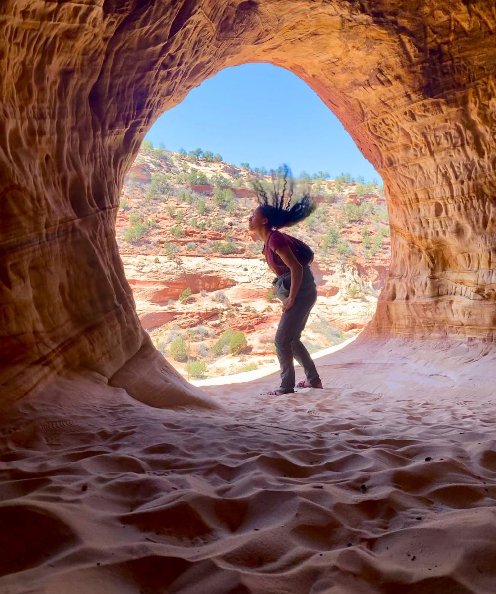 Graffiti in the Kanab Sand Caves
