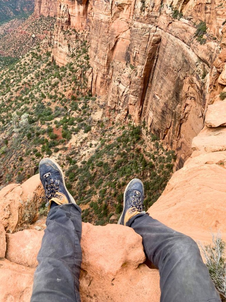 Heart-stopping view from Zion Canyon Overlook