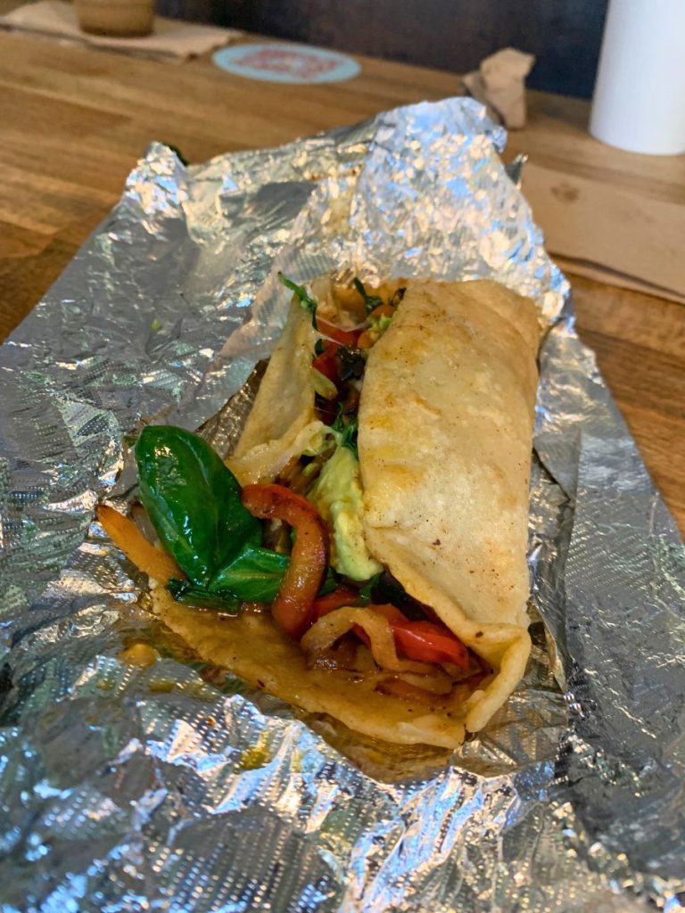 Migas Tacos at Veracruz All Natural in Austin