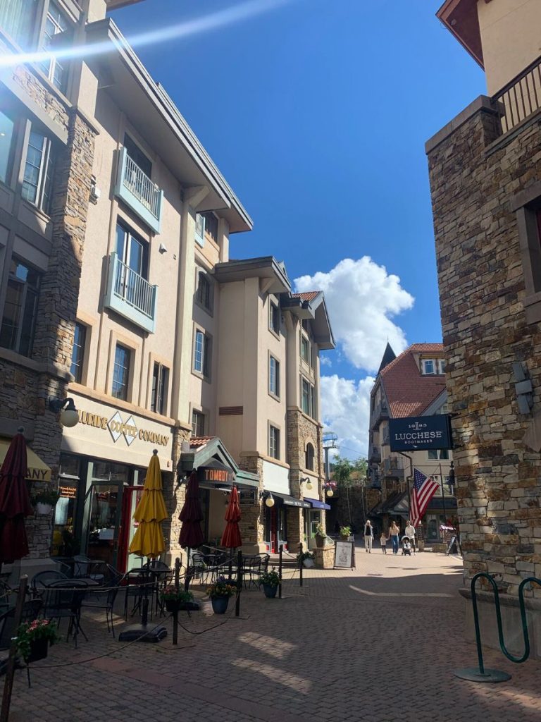 Mountain village near Telluride