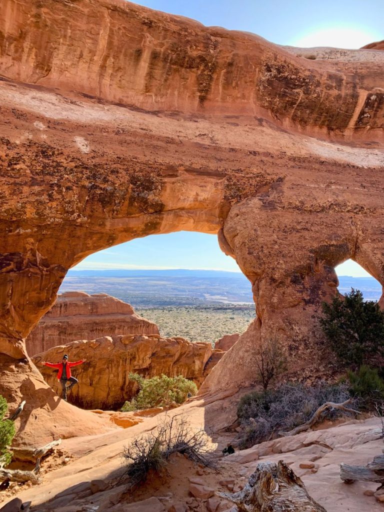 Partition Arch in Arches National Park