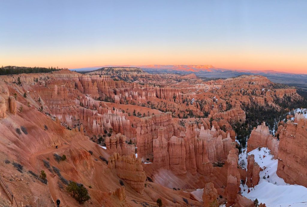 Sunset at Bryce Canyon National Park