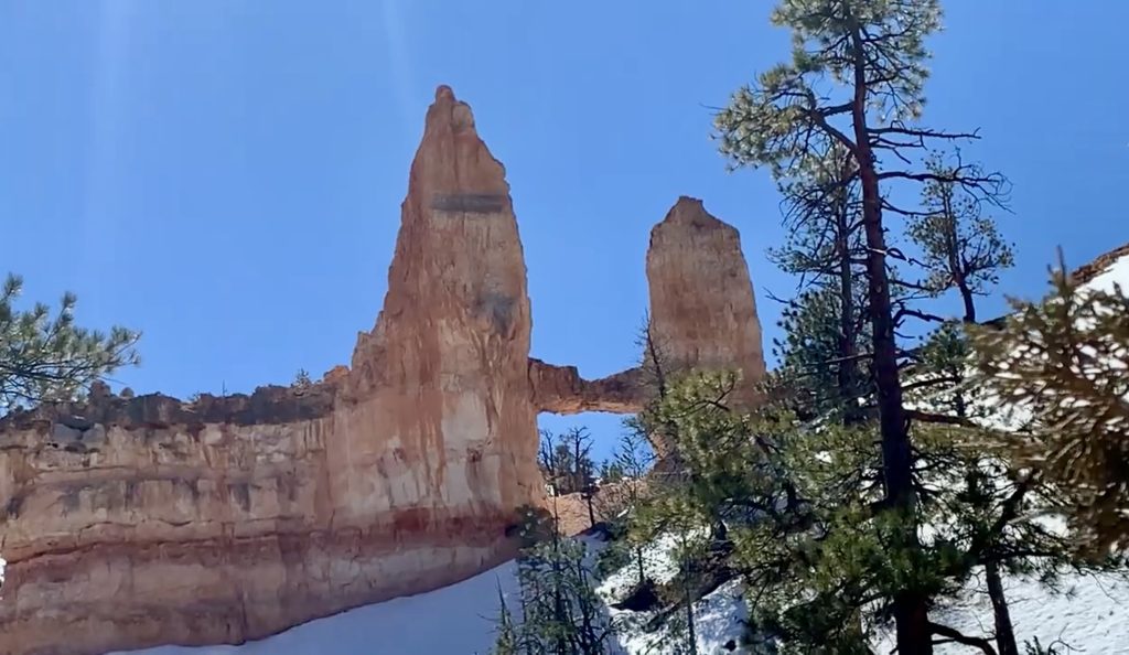 Tower Bridge on Fairyland Loop Trail in Bryce Canyon
