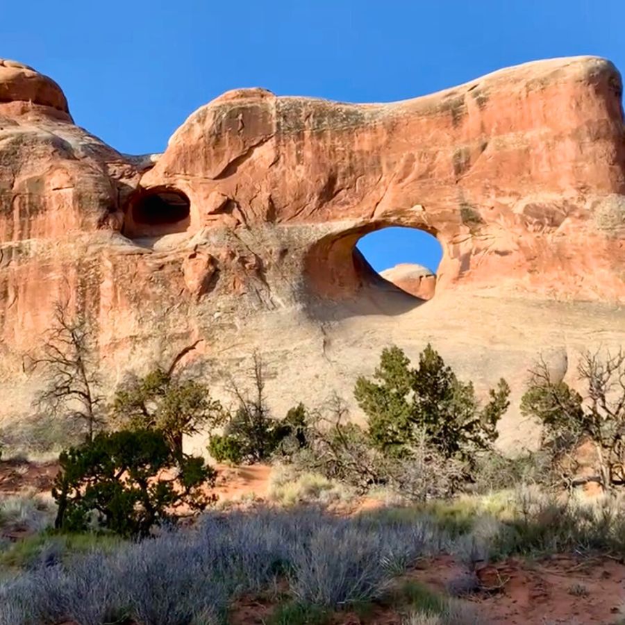 Tunnel Arch in Arches National Park