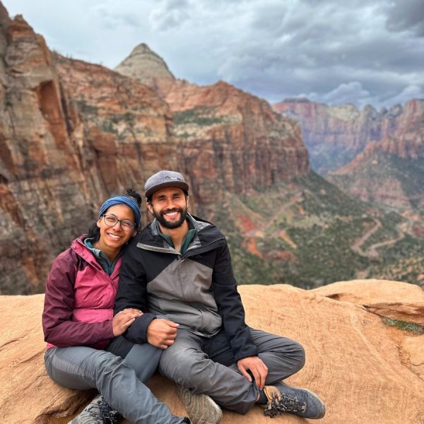 Views of Canyon Overlook in Zion National Park