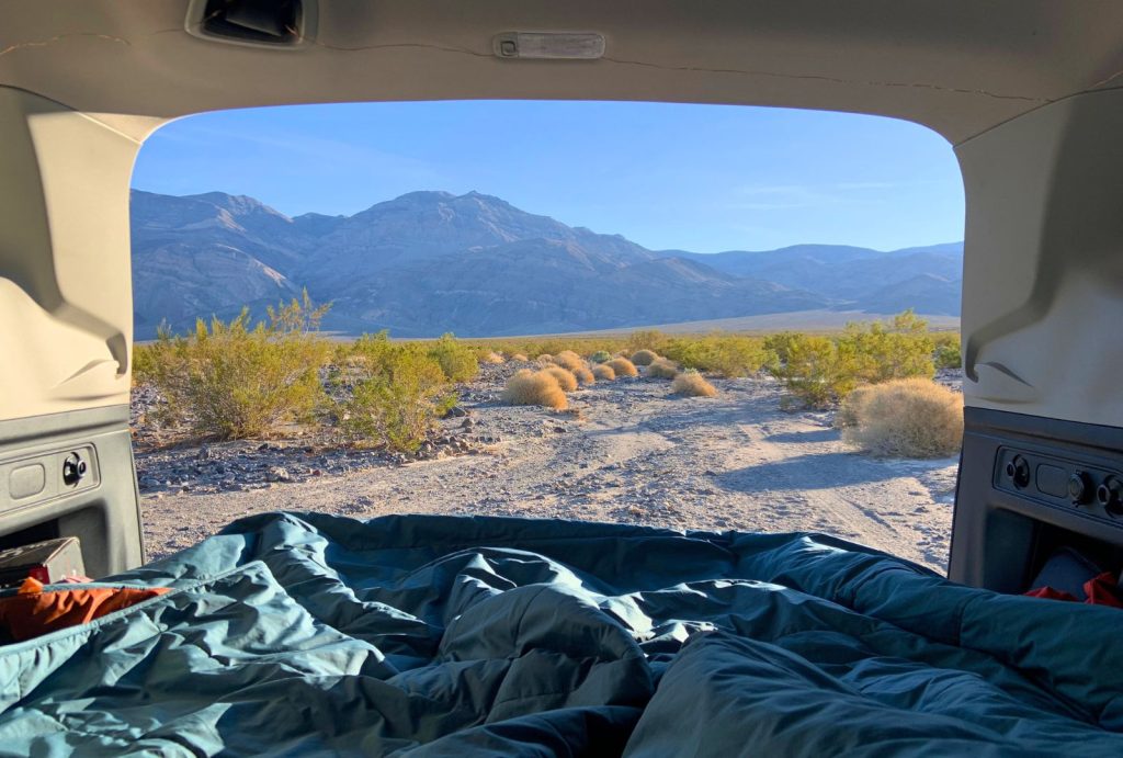 Free camping in Death Valley National Park
