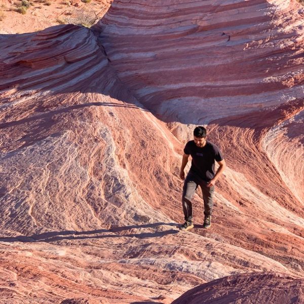 Hiking the Fire Wave