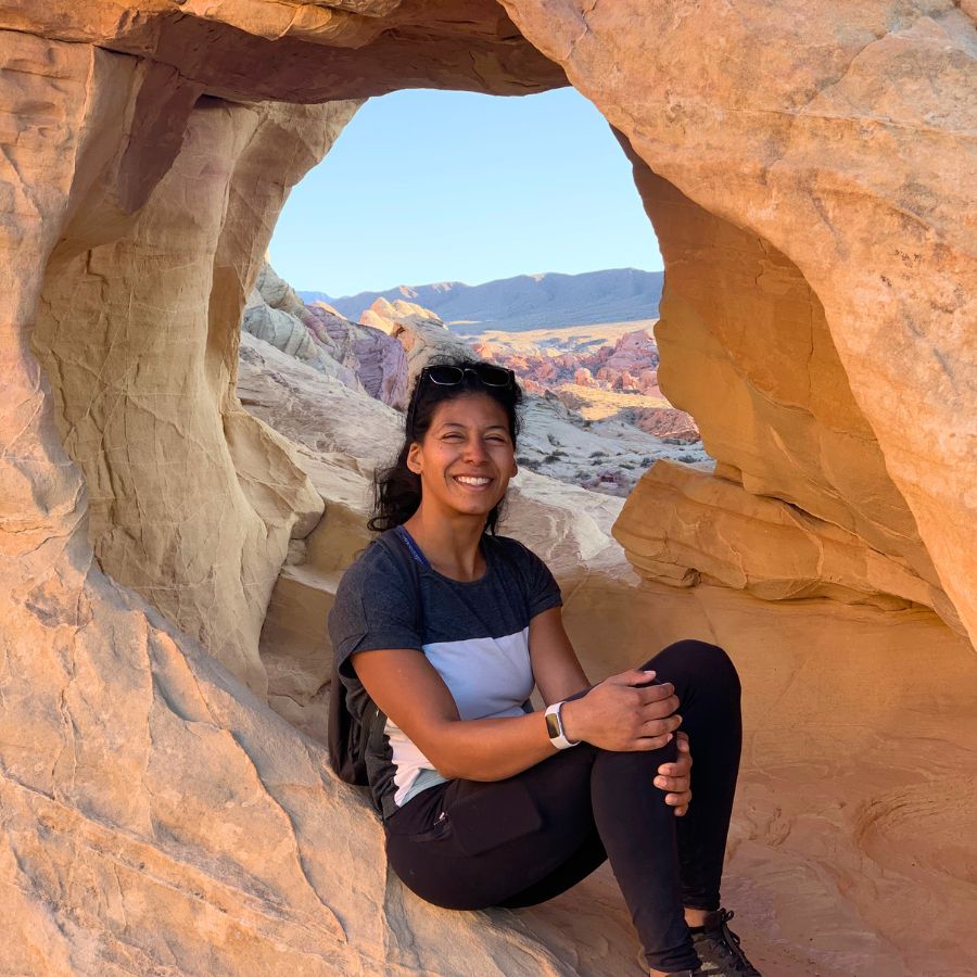 Thunderstorm Arch in Valley of Fire State Park