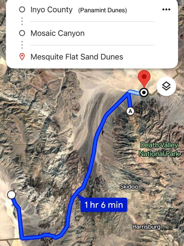 Death Valley Itinerary Day 2