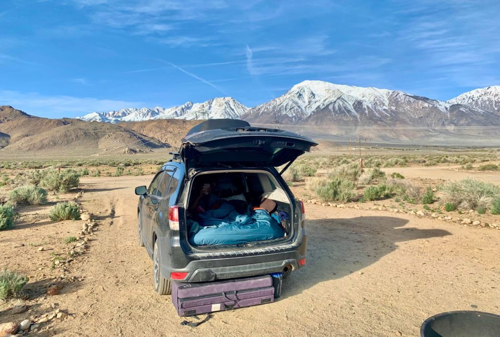 Pleasant Valley Pit Campground in Bishop, CA