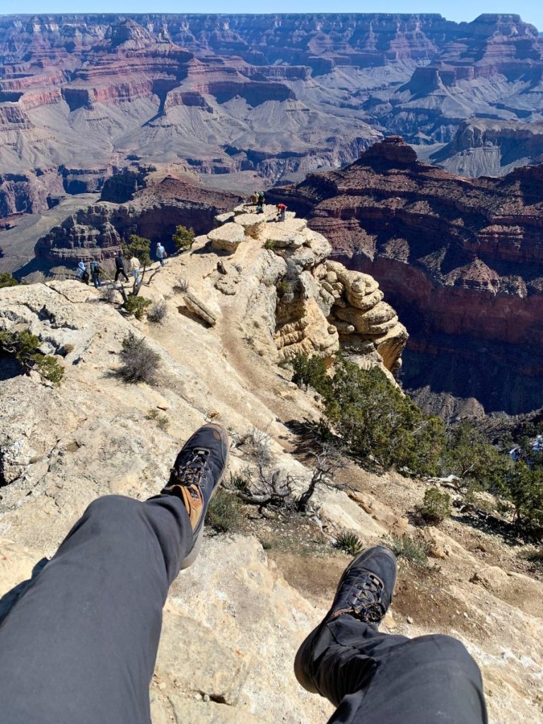 View from the Grand Canyon South Rim Trail