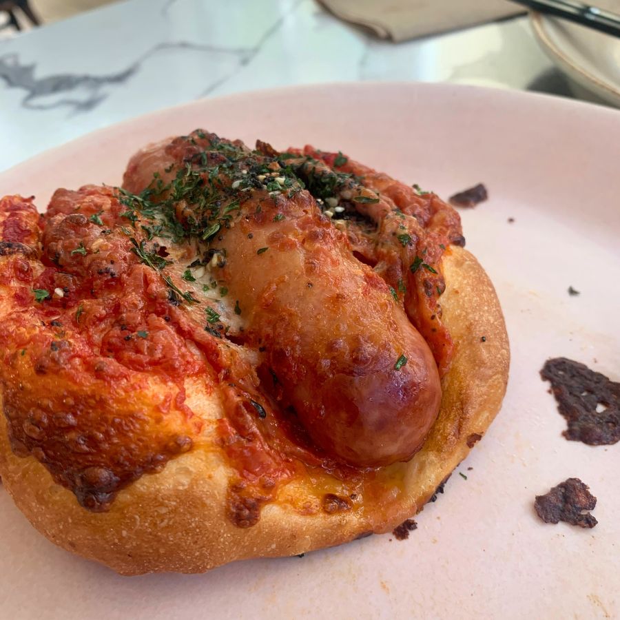 Arabiki sausage roll at ASA Bakery