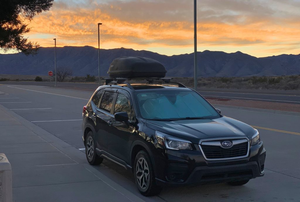 Car camping near Guadalupe Mountains National Park