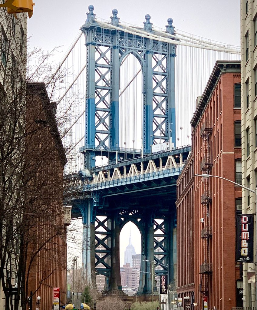 Dumbo - Manhattan Bridge View in New York City