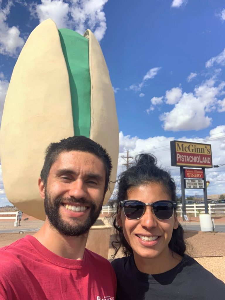 The world's biggest pistachio at McGinn's PistachioLand