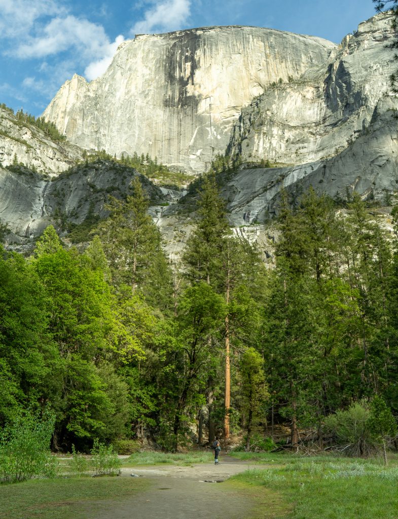Half Dome from Mirror Lake