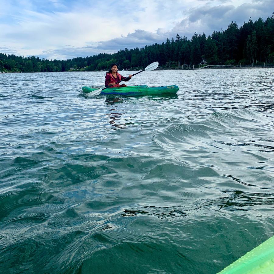 Kayaking in Bainbridge Island