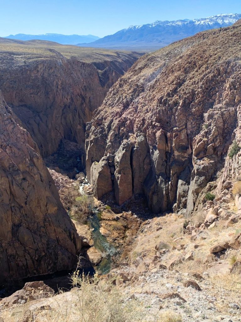 Owen's River Gorge in Bishop CA