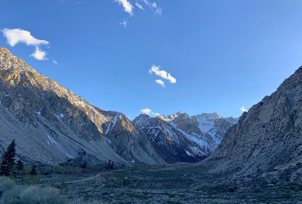 Pine Creek Canyon near Bishop California