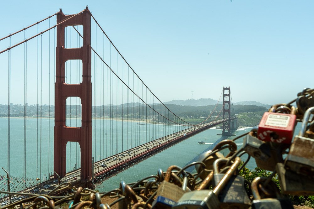 Golden Gate Bridge from Battery Spencer