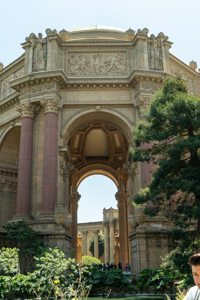 Palace of Fine Arts in San Francisco