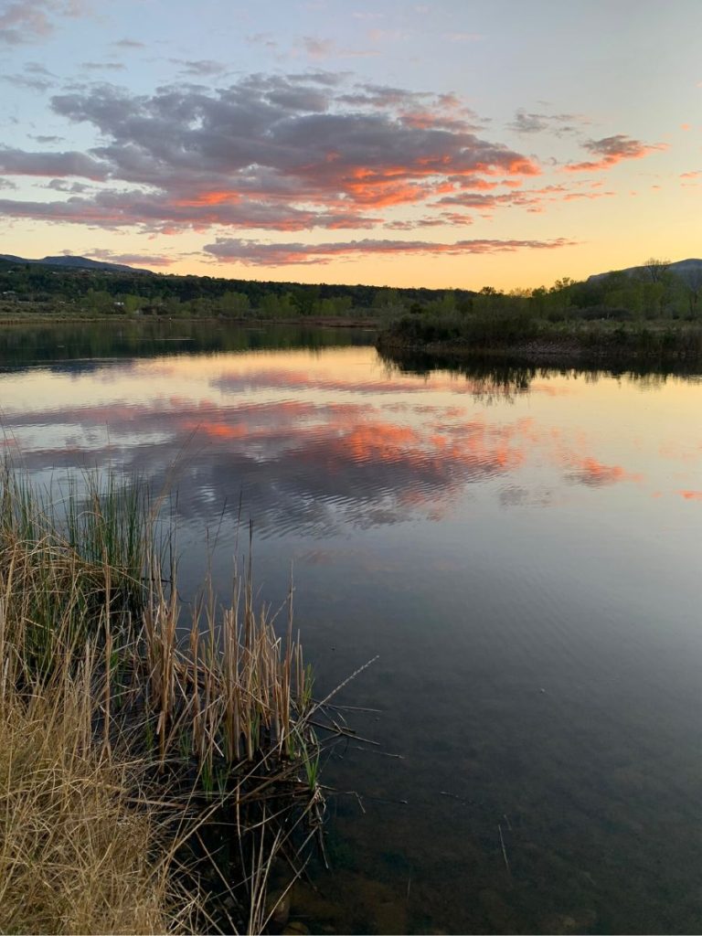 Car camping at Rifle Colorado rest area