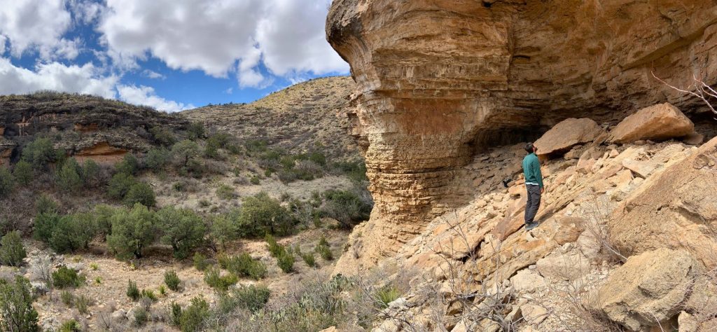 The Solstice Cave in Last Chance Canyon New Mexico