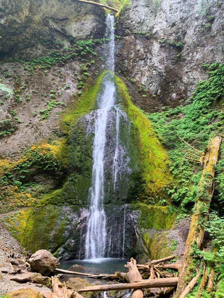 Marymere Falls in Olympic National Park itinerary