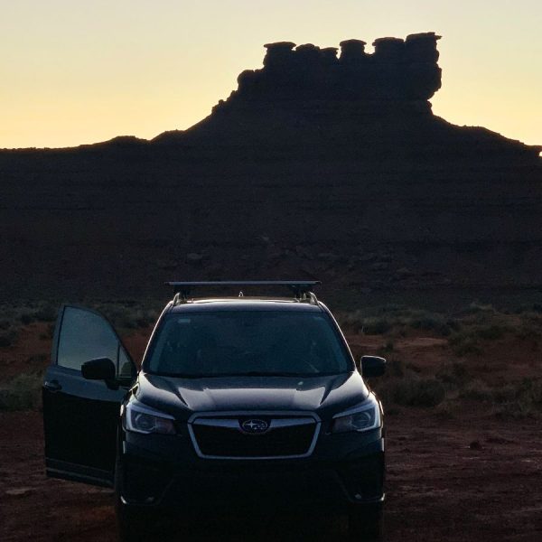 Car camping without a cargo box is rough