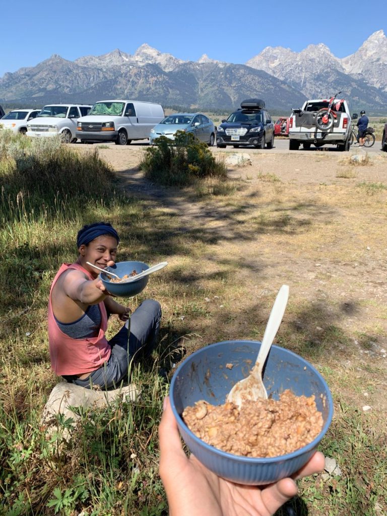 Bowls and utensils for car camping on a budget
